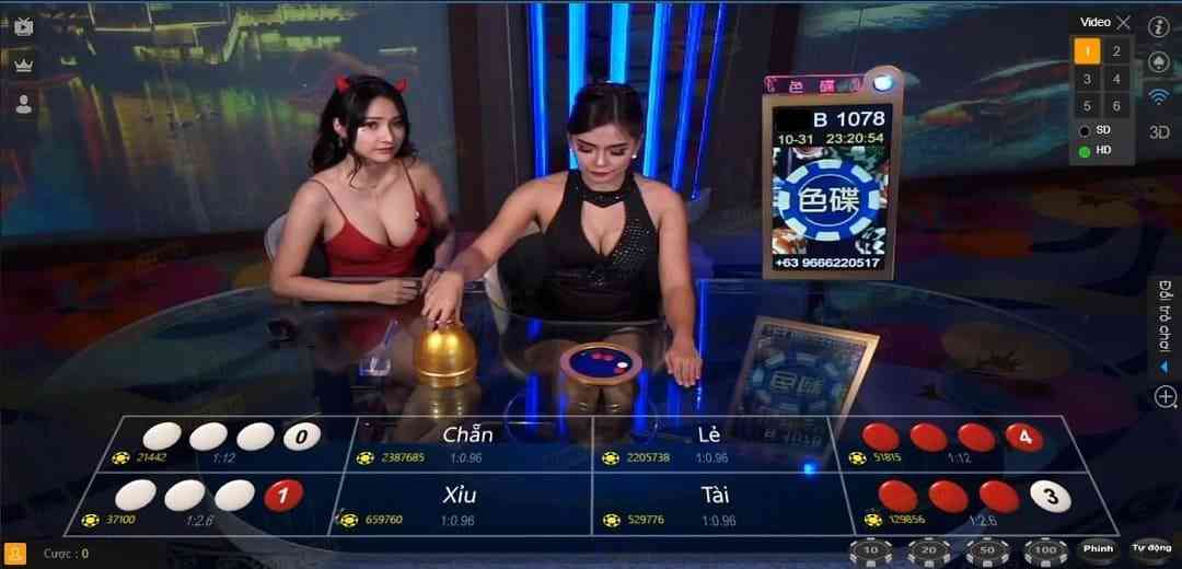 Chú ý cách đổ của Dealer xinh đẹp
